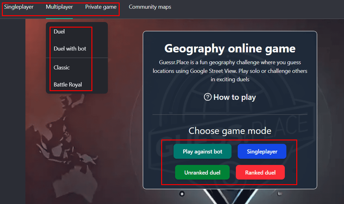 how to start game